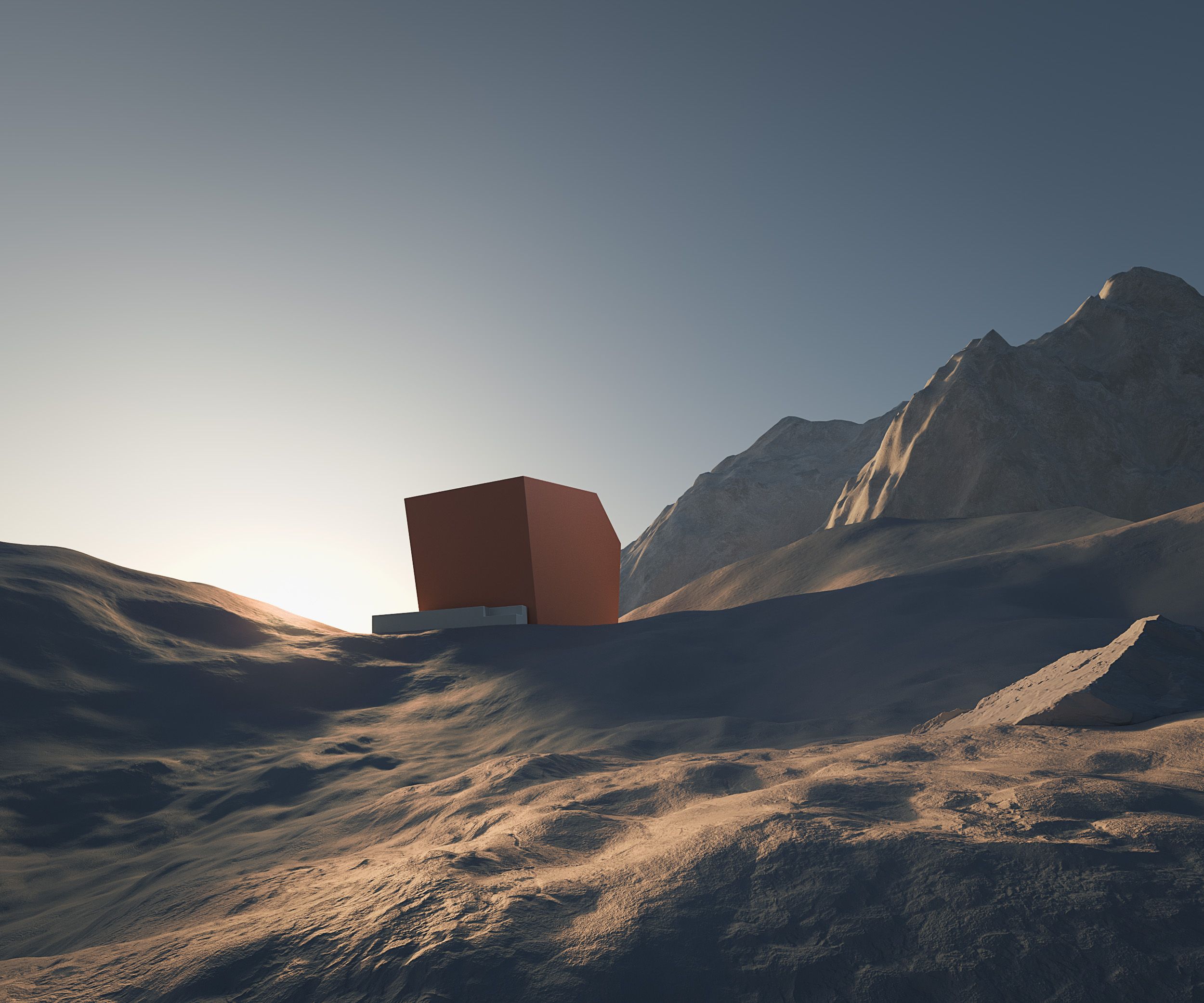 Parametri del nuovo Corona PRG Clear Sky: Turbidity. Immagine con Turbidity impostata a 3.